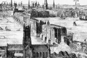 Old London Bridge, 1616